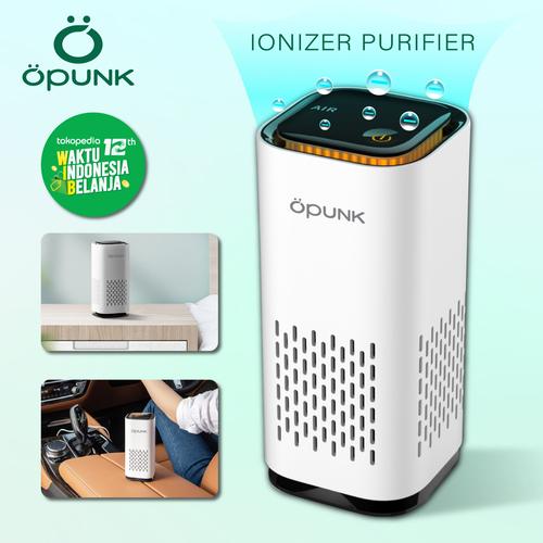 Foto Produk Mini Air Purifier Ionizer Portable OPUNK O1 - HEPA Filter Anion - Hitam dari Mantool Teknik