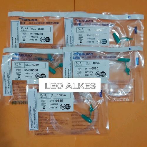 Foto Produk Feeding tube fr 3,5..5..8 / ngt terumo / selang makan - FR 3.5 35cm dari LEO ALKES
