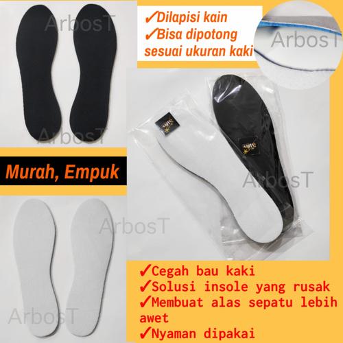 Jual Insole Alas Dalam Kaki Busa Sepatu sport Insole Foam sol sepatu ...