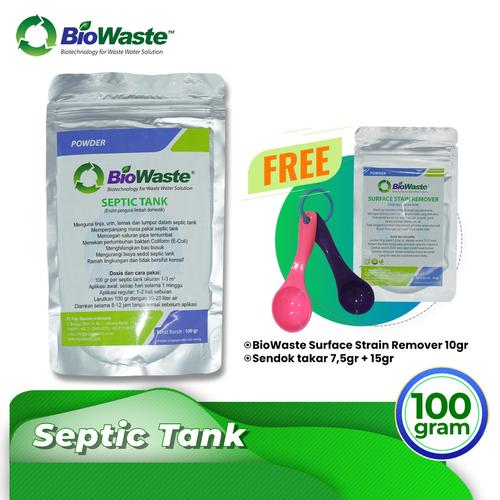 Foto Produk Bakteri Pengurai Limbah BioWaste Septic Tank 100 gram dari BioWaste
