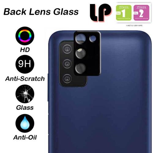 Foto Produk LP Full Camera Ring Tempered Glass Samsung Galaxy A03s - Cover Lensa dari Logay Accessories