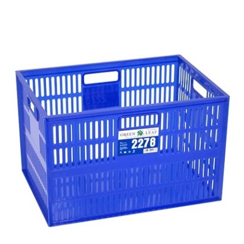 Gambar Green Leaf 2278 Container Keranjang Industri Lubang Plastik Box dari MagicSun Jakarta Barat Tokopedia