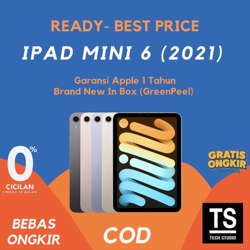 Jual (RESMI) iPad mini 6 2021 8.3&qu ot; 5G wifi cell 64GB 256GB Touch ID A15