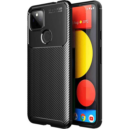 Foto Produk Carbon II TPU Case Google Pixel 5a 5G - Casing Black Soft Armor Ori dari Logay Accessories