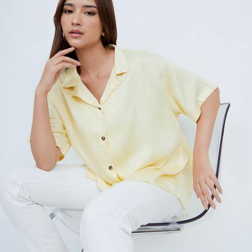 Jual OVERSIZED shirt - Yellow - Jakarta 