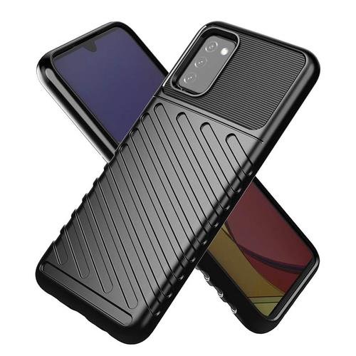 Foto Produk Armor Line TPU Case Samsung Galaxy A03s - Casing Black Soft Cover Fit dari Logay Accessories