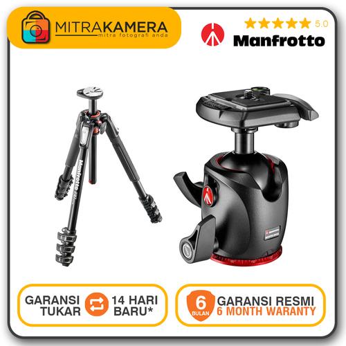 Promo Manfrotto MK190XPRO4-BHQ2 190 Kit ALU 4-S Tripod+Ball 