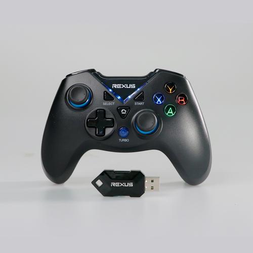 Foto Produk Rexus Pro Gaming Wireless Gamepad GX100 - Hitam dari Rexus Official Store