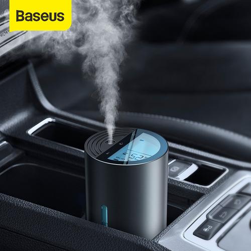 Gambar BASEUS AIR HUMIDIFIER CAR HOME OFFICE PELEMBAB UDARA LED DIGITAL - Hitam dari Baseus Official Store Kota Tangerang Tokopedia