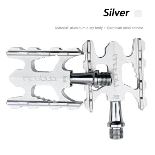 Gambar Pedal LITEPRO K3 Bearing Ultra Light Alloy Original - 4 Warna - Silver dari Maxxiebike Jakarta Utara Tokopedia