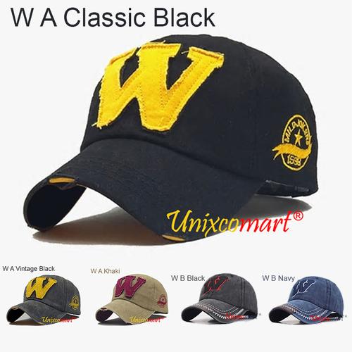 Promo W Logo Jokers Topi Baseball Hat 