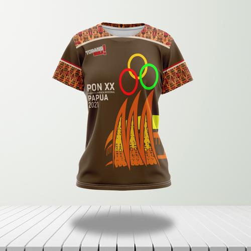 Jual Kaos Baju Jersey Wanita PON XX 
