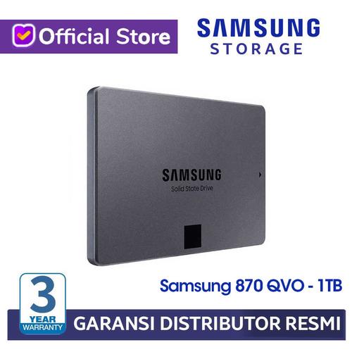 Foto Produk Samsung SSD 870 QVO Internal SSD SATA III 2.5 SATA3 1TB - Garansi 3Thn - SSD ONLY dari Samsung Storage Official