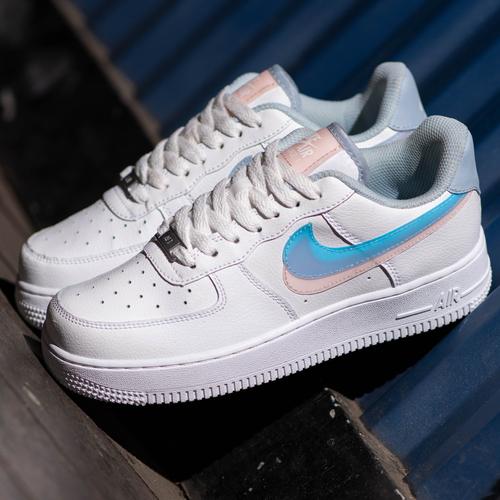 GD Double Swoosh White Blue Peach - 36 