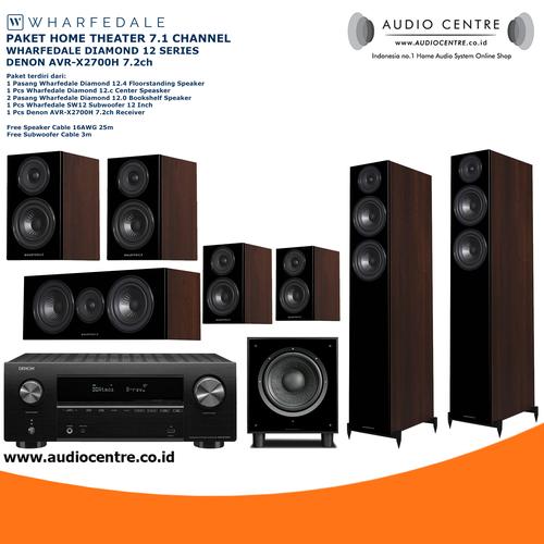 Wharfedale Diamond 12.4 Denon AVR 2700h 
