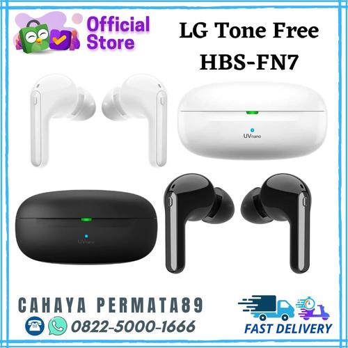 Jual LG Tone Free EarBuds HBS-FN7 EarPhone Wireless w/ Meridian | HBS-FN6 -  Hitam - Jakarta Barat - CAHAYA PERMATA89 | Tokopedia