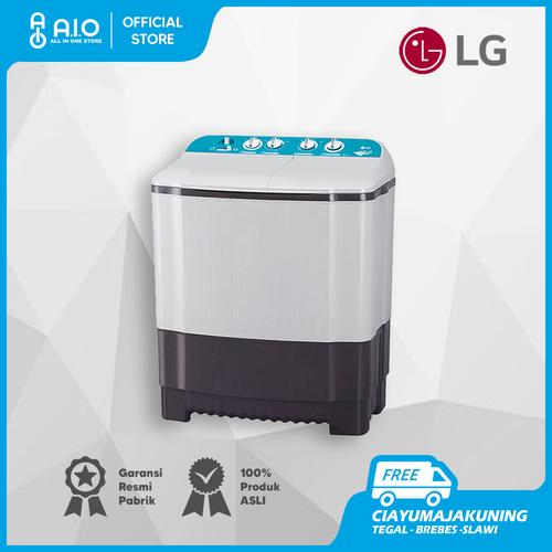 Gambar LG - MESIN CUCI 2 TABUNG 7.5 KG - P 7500N PROMO GRATIS ONGKIR dari AIO Store. Kota Cirebon Tokopedia