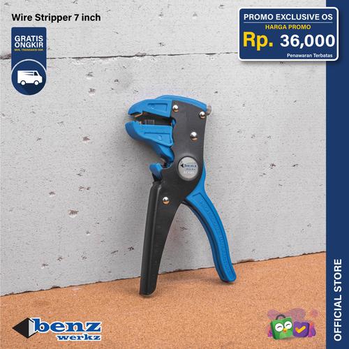 Gambar Tang Kupas Kabel Otomatis Model F 7inch / Wire Stripper by BENZ WERKZ dari Benz Werkz Official Jakarta Pusat Tokopedia