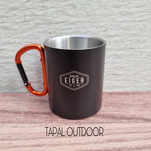 Jual EIGER CARABINER MUG 1.0 - BLACK 
