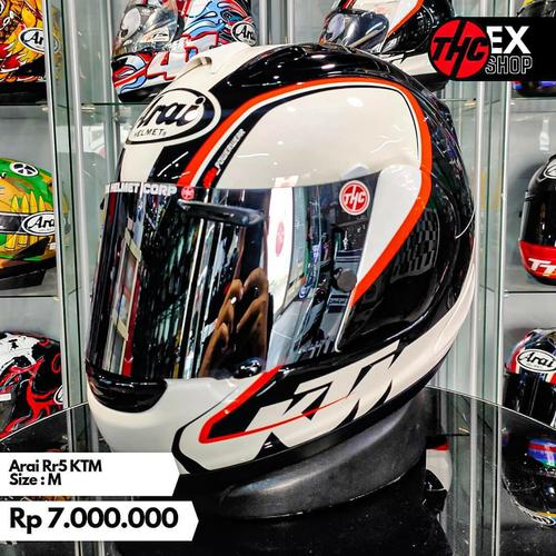 Jual ARAI RR5 KTM SIZE M 2ND - Jakarta 