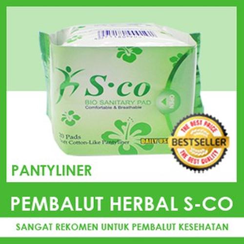 Foto Produk Pembalut Herbal SCO Pantyliner Bukan Avail/Hibis/Natesh/IN3 dari Pancoran Herbal Store