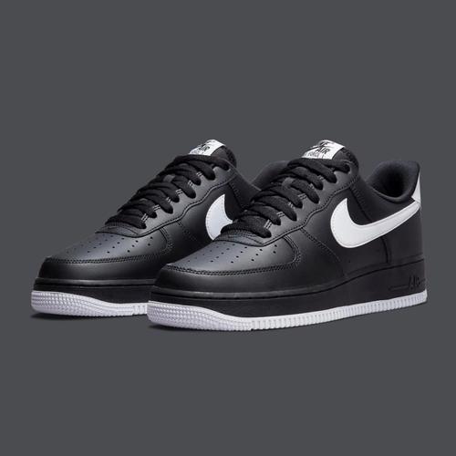 Jual Nike Air Force 1 07 Tuxedo Black 