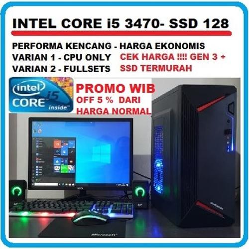 Foto Produk PC RAKITAN INTEL CORE i5 3470/SSD 128 GB - PC Only dari K - STYLE