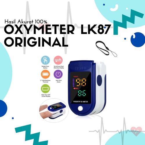 Gambar Fingertip Pulse Oxymeter Spo2 Alat Ukur Kadar Oksigen Darah LK88 dari Bcare Official Kota Tangerang Selatan Tokopedia
