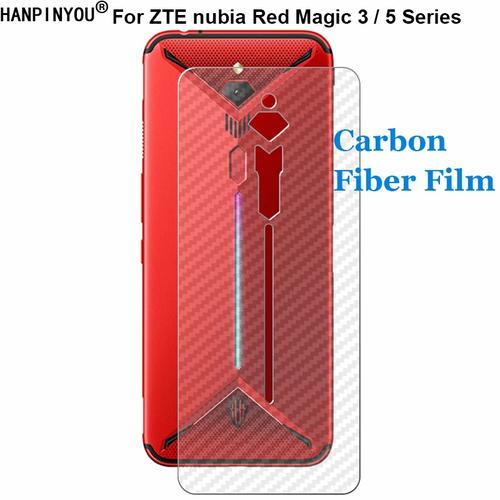 Garskin 3D Carbon for ZTE Nubia Red Magic 3S 5G 5S Back Cover  Protector di Droid Guard Tokopedia - Main Image