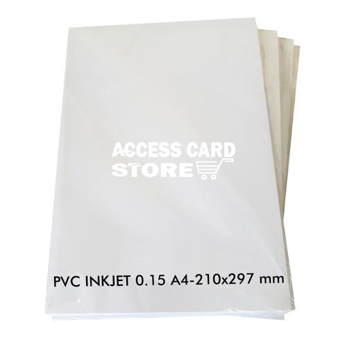 Jual PVC ID CARD INKJET 0.15 A4210x297mm 50 Sheets /pak Jakarta Pusat Access Card Store