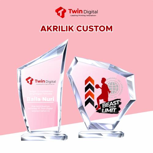 Foto Produk AKRILIK CUSTOM PRINT UV - 5mm dari TWIN DIGITAL