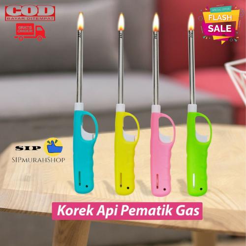 Jual Korek Api Gas Panjang Korek Pematik Kompor Gas Korek Pistol Korek ...