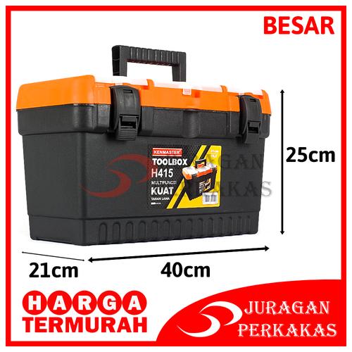 Gambar TOOL BOX KENMASTER BESAR H415 TOOLBOX TOOLKIT MODEL B400 B 400 dari Juragan Perkakas Kota Cirebon Tokopedia