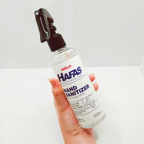 Foto Produk Hand Sanitizer Aloe Vera, Food Grade, 80% alcohol, "HAFAS" - Spray 250 dari Rinrin ORI