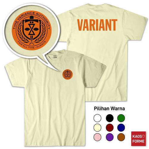 Jual Kaos Loki Variant Logo Marvel MCU 