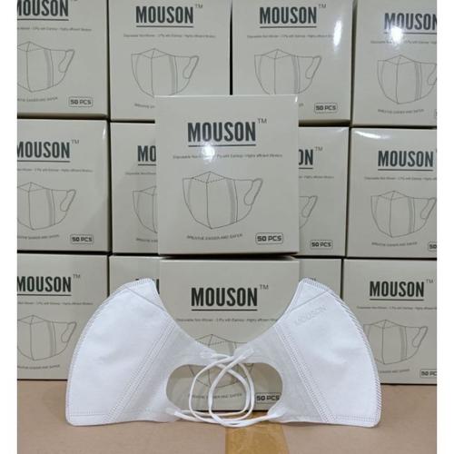 Gambar Masker 3ply duckbill alkindo - mouson putih dari mi-pedia Jakarta Utara Tokopedia