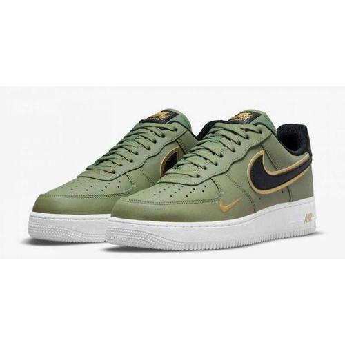 Jual NIKE AIR FORCE 1'07 LV 8 OIL GREEN BLACK METALLIC GOLD - Kota Semarang  - SAVAGE | Tokopedia