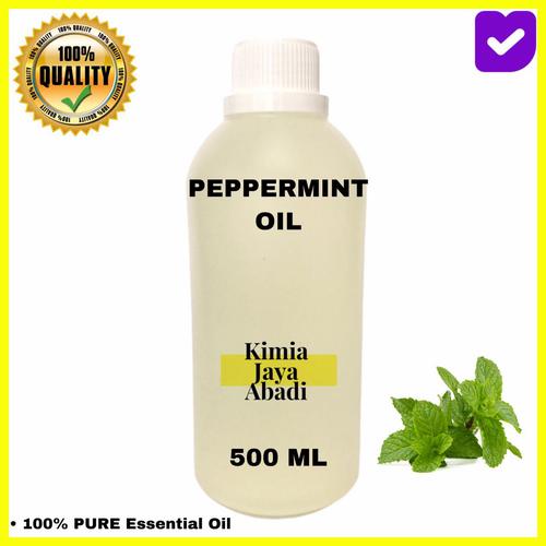 Jual 100% Peppermint Essential Oil / Minyak Mint 500 ML ASLI - Kota ...
