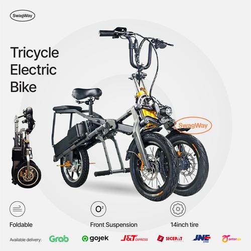 Promo Sepeda listrik lipat foldable e 