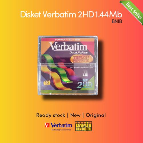 Jual Disket Verbatim DataLife MF2HD Teflon Diskettes - Kota 
