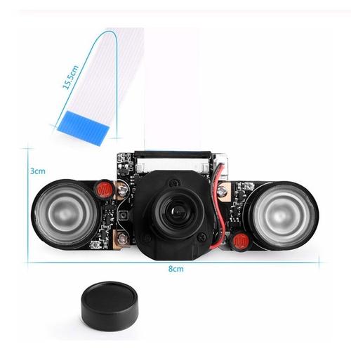 OV5647 160° Wide Angle Raspberry Pie Camera 5 Megapixel Infrared Night Vision OV5647 160° Wide Angle Raspberry Pie Camera 5 Megapixel Infrared Night Vision