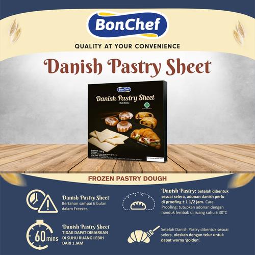 Foto Produk Bonchef - Danish Pastry Sheet dari Bonchef Official Store
