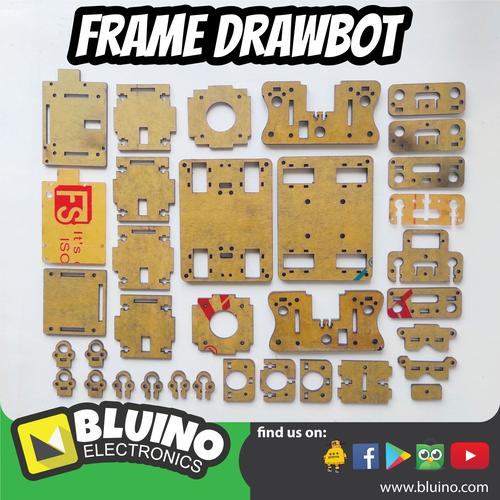 Jual Frame Acrylic Drawing Robot Plotter Pen Drawbot Arduino - Acrylic ...