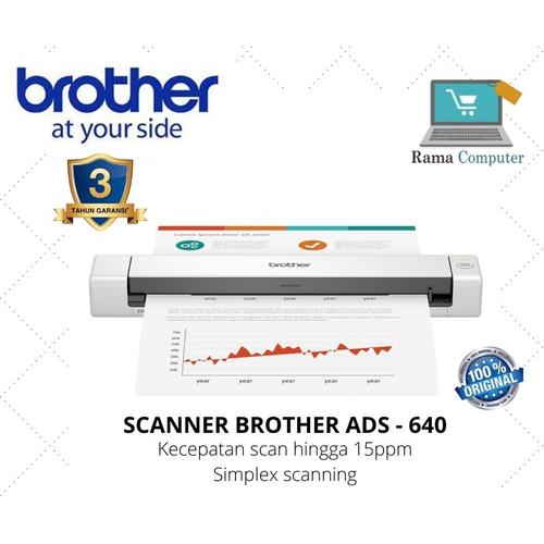 Jual Scanner Brother Color DS-640 DS 