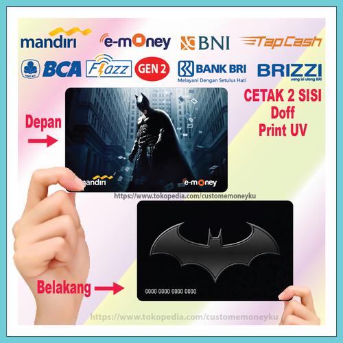 Jual KARTU EMONEY MANDIRI BCA GEN 2 BNI BRI SUPERHERO BATMAN DARKNESS ...