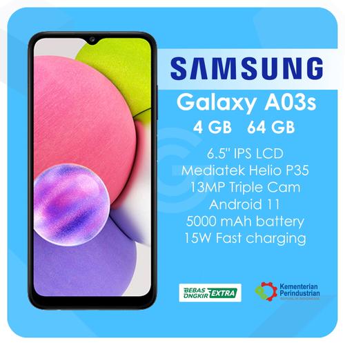 Gambar Samsung Galaxy A03S 4/64 GB Garansi Resmi - Hitam dari Garasi.ku Jakarta Pusat Tokopedia