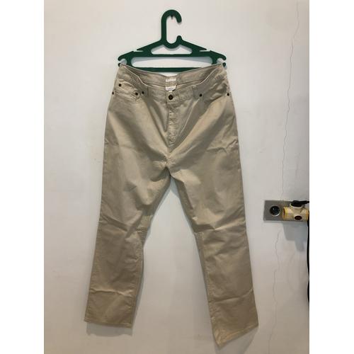 Jual CHARTER CLUB man beige jeans 