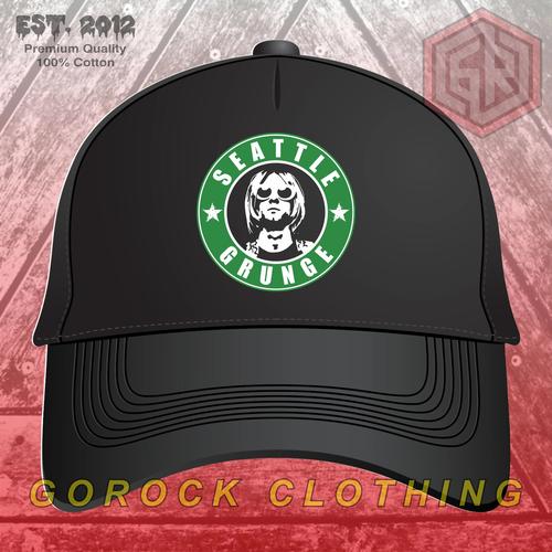 Jual Topi Trucker Jaring Nirvana Grunge 