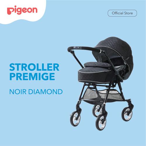 Foto Produk PIGEON Stroller Premige Noir Diamond | Stroller bayi | Kereta Dorong dari Pigeon Indonesia