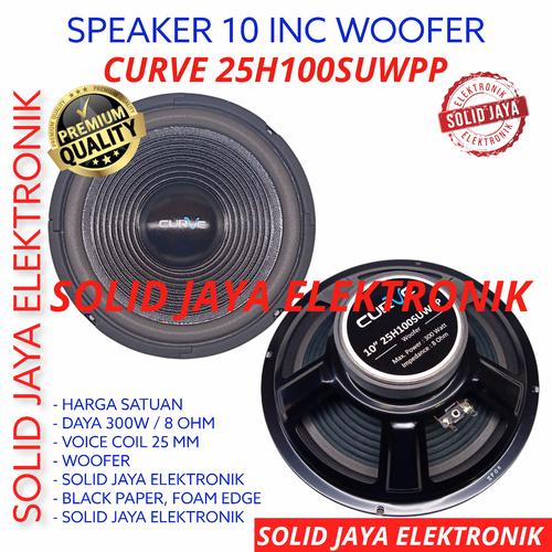 INC WOOFER 25H100SUWPP 300W 10INC INCH 